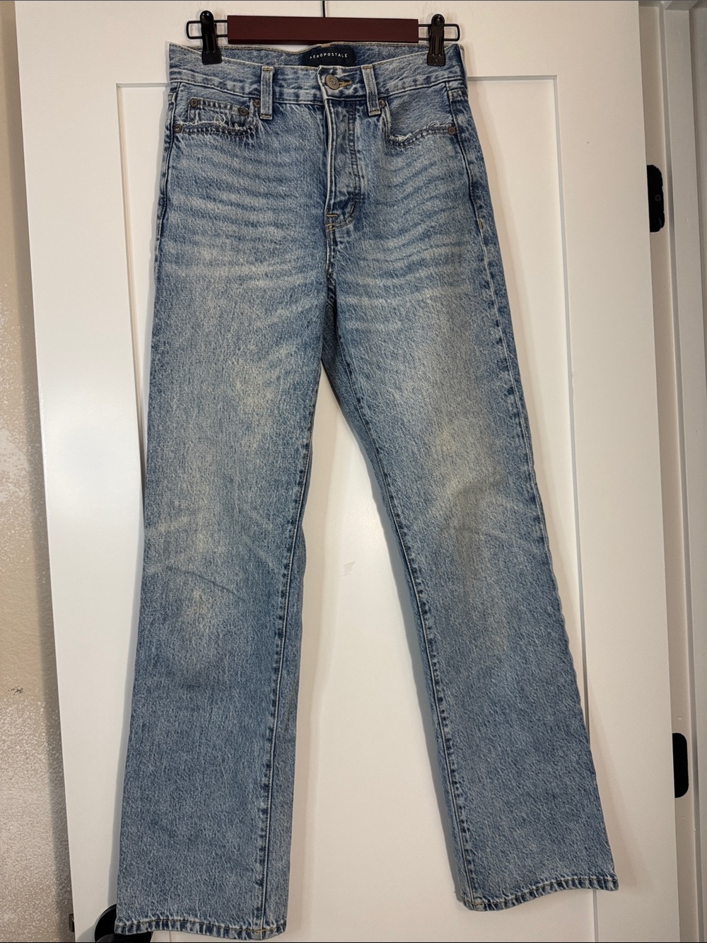 Aéropostale 90's Baggy Jeans - Light Blue Sz 00R 13”x 30.5”